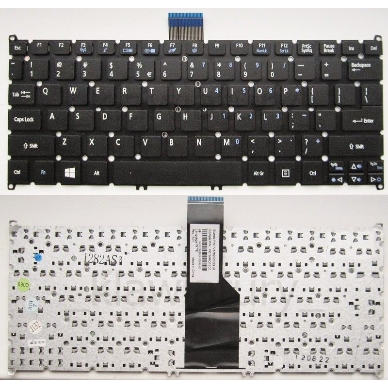 BÀN PHÍM ACER Aspire S3 ,S3-951, S5 S5-391  V5-131 V5-171 V5-132P Aspire One 725 726 756 AO725 AO756