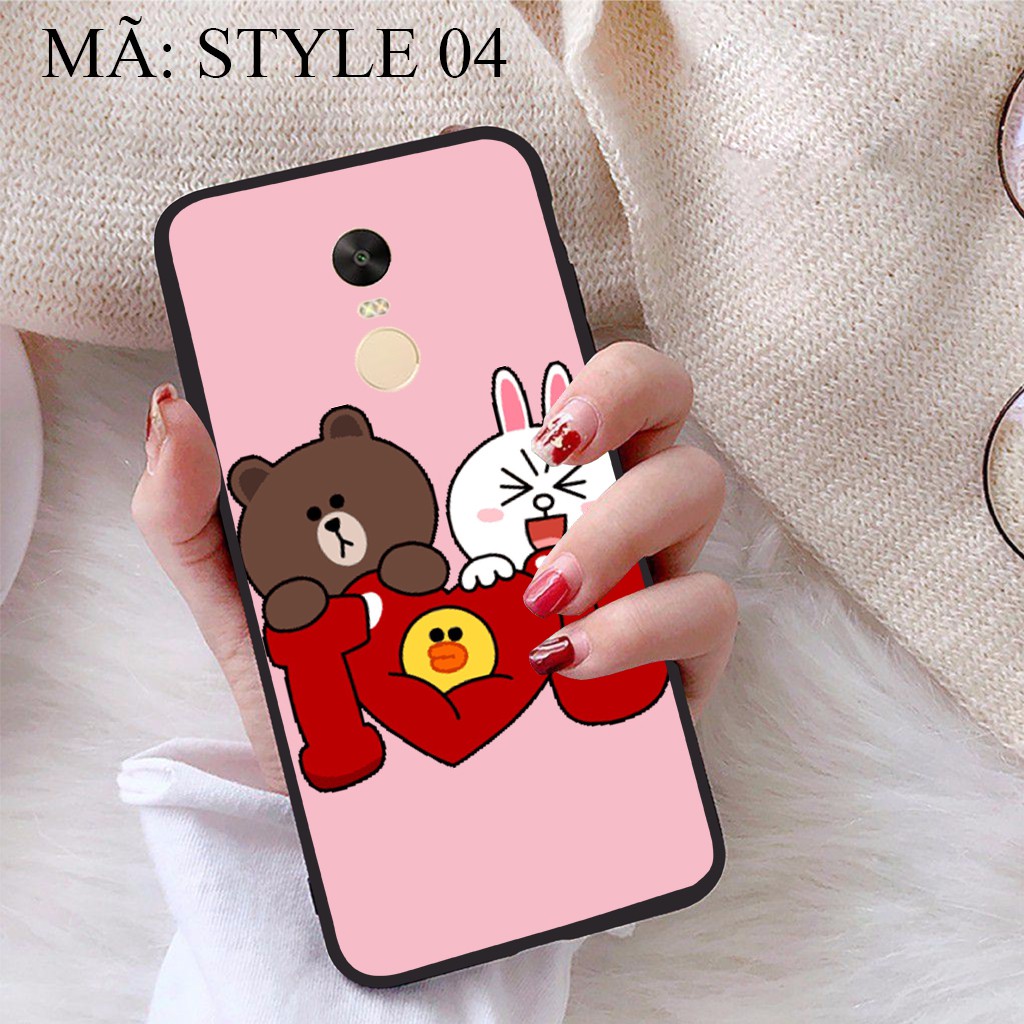 Ốp lưng Xiaomi Redmi Note 4X viền dẻo TPU BST Phong cách