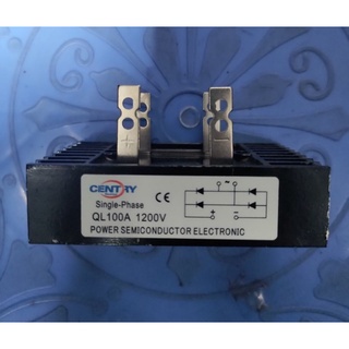 Cầu diode chỉnh lưu 1 pha 4 chân 3 pha 5 chân 100a cầu đi ốt chỉnh lưu 1 pha 4 chân 3 pha 5 chân 100a