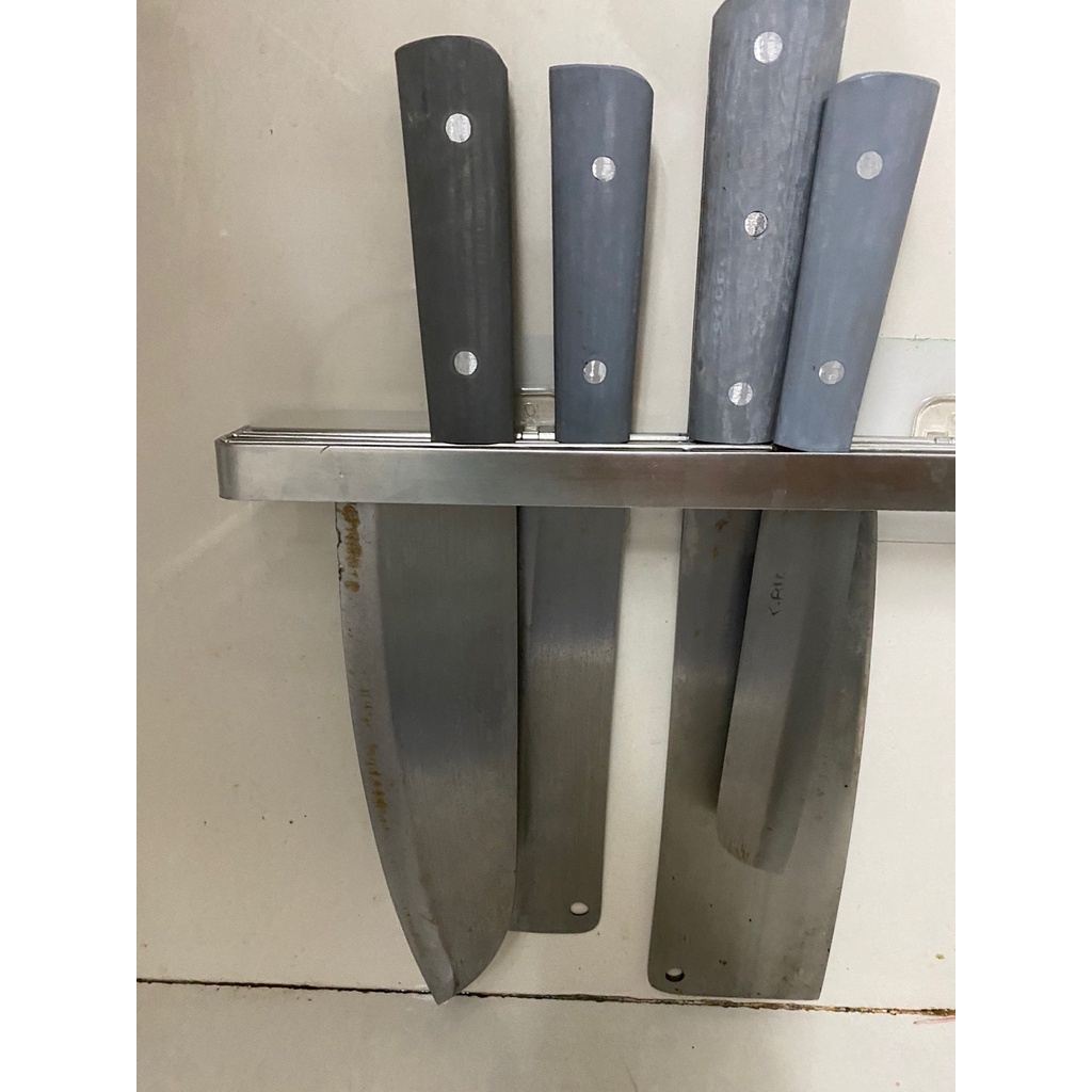 Thanh Cài Dao Kéo Inox Dán Tường Nhà Bếp - Kích Thước 30cm