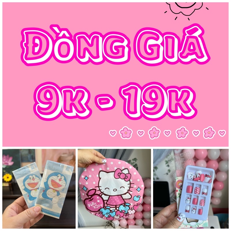 ĐỒ DÙNG HELLO KITTY DORAEMON