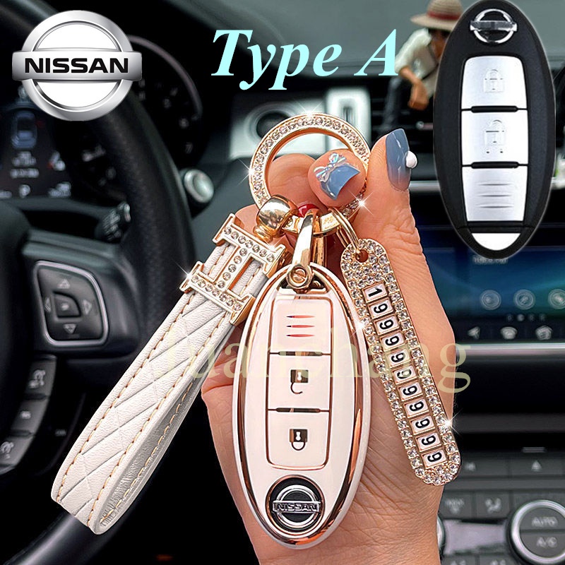 Ốp Chìa Khóa Xe Hơi Chất Lượng Cao Cho Nissan Qashqai Juke F15 J10 J11 X-Trail T32 T31 Nissan X70 Nissan Terra Navara Almera Patrol royalKicks Tiida Pathfinder Note