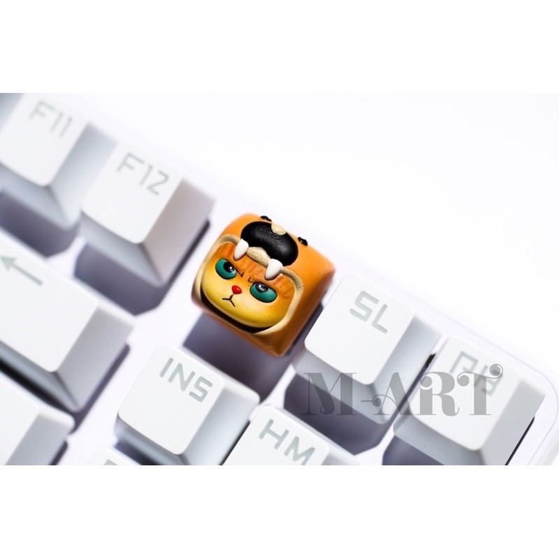 Keycap - Nút Bàn Phím Gaming - Nút Bàn Phím Cơ Mặt Mèo Hờn Dỗi  - Cún Con - KC010