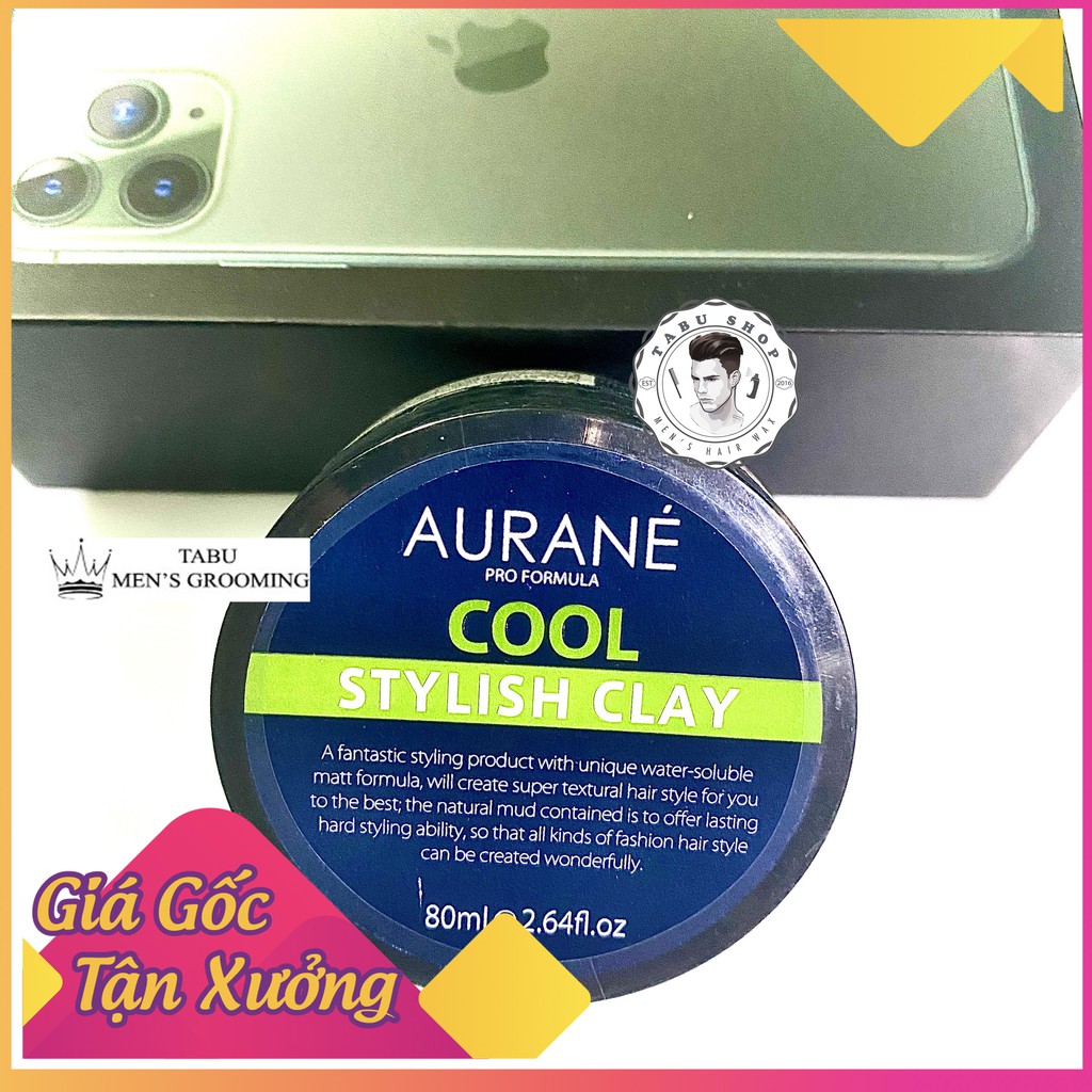 Sáp vuốt tóc Aurane Cool Stylish Clay 80ml