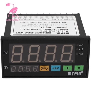Thiết bị đo cảm biến kỹ thuật số thông minh 0-75mv/4-20ma/0-10v 2 rơ le đầu ra da8-rrb