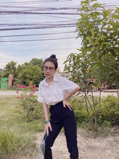 Áo sơ mi [ FREE SHIP] áo sơ mi trắng đi học