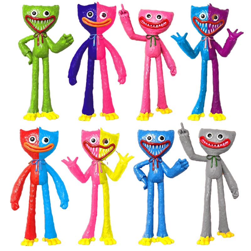 Poppy Playtime Action Figure Huggy Wuggy Model Dolls Toys For Kids Home Decor Desktop Ornament