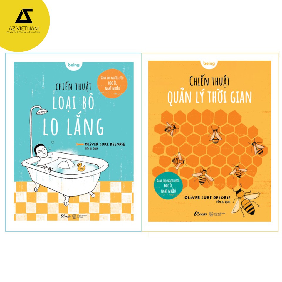 [Mã LIFEXANH24 giảm 10% đơn 99K] Sách - Combo Chiến thuật quản lý thời gian và Chiến thuật loại bỏ lo lắng