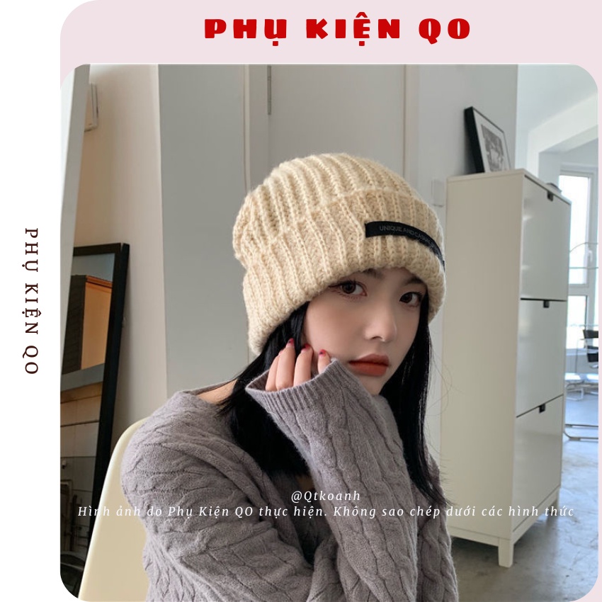 Mũ len dệt kim cao cấp ML09