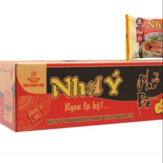 Thùng phở Bò/ Gà ăn liền Như Ý 30 gói x 65g