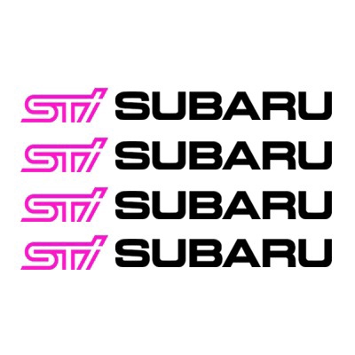 Đề can dán trang trí xe ô tô Subaru Forester Impreza