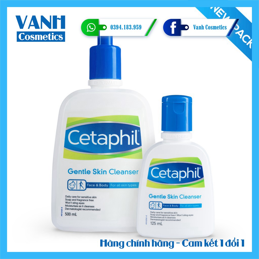 Sữa rửa mặt Cetaphil Gentle Skin Cleanser - Vanh Cosmetics