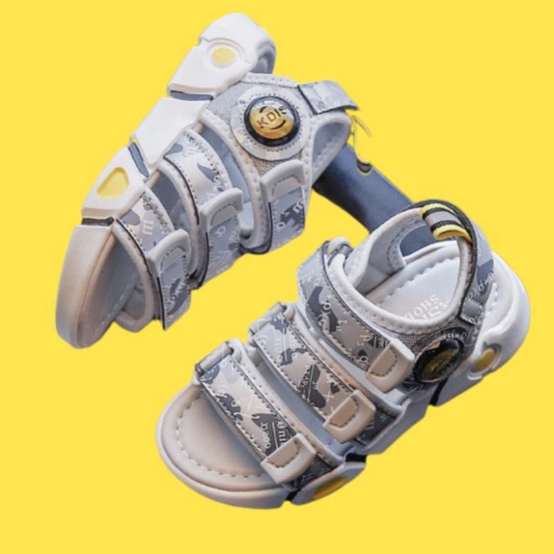 ⚡️[Cực chất] Dép sandal bé trai siêu nhẹ, Sandal UNISEX- Xăng đan quai hậu bé trai 3 quai cá tính  1-6 tuổi