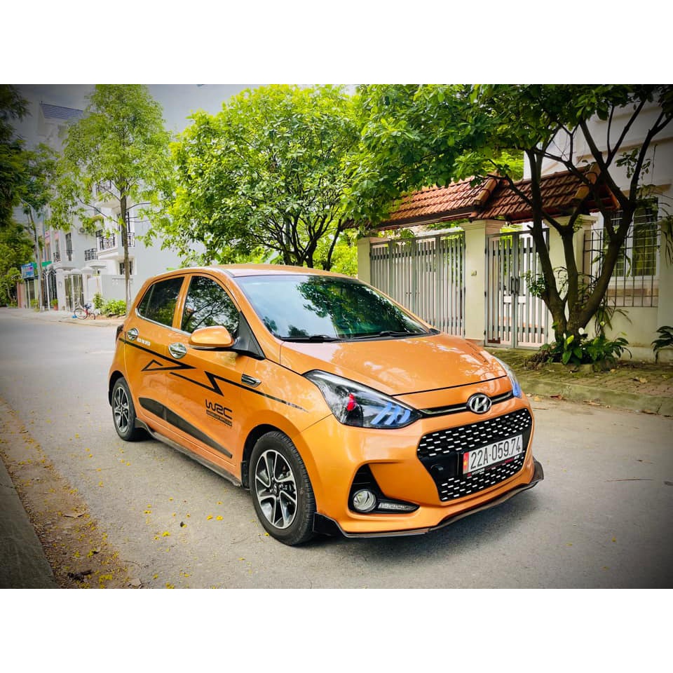 Lip trước ,cản trước I10 Bản Hatbach và sedan  mẫu thể thao,nhựa ABS Cao Cấp