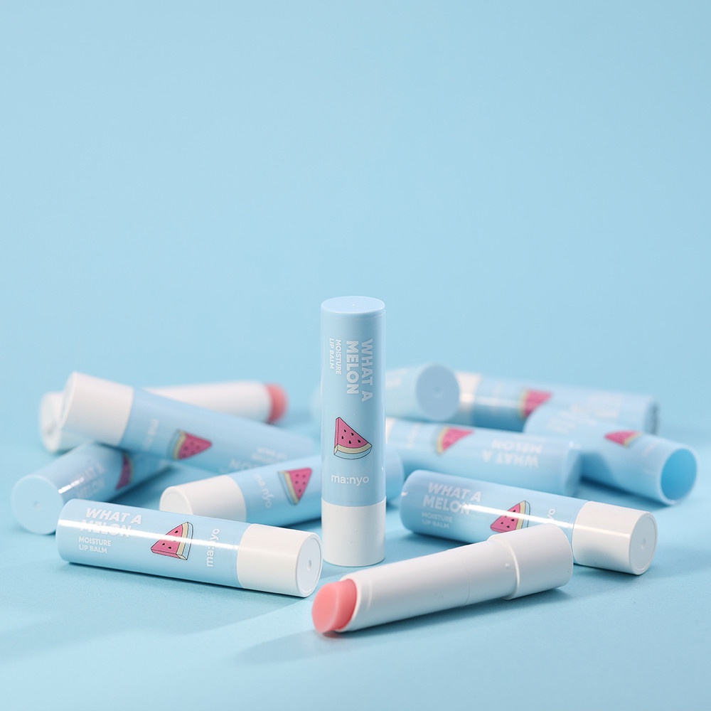 Son dưỡng môi dưa hấu Manyo Factory What a Melon Moisture Lip Balm 4g