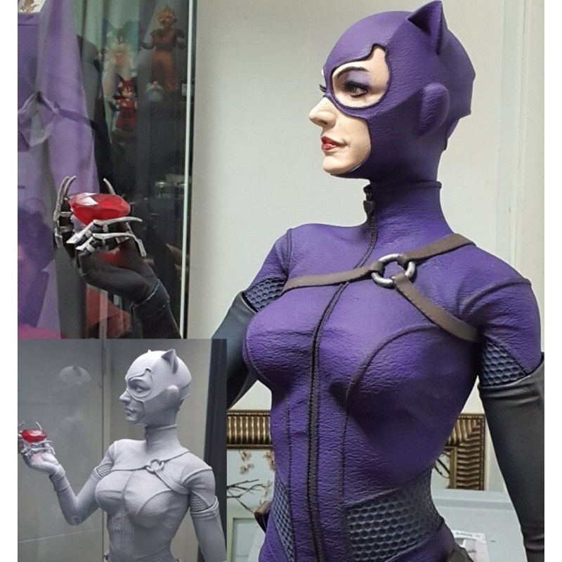File in 3D mô hình Catwoman Statue