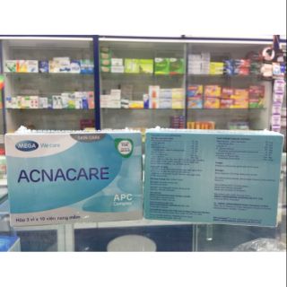 Acnacare viên hỗ trợ trị mụn