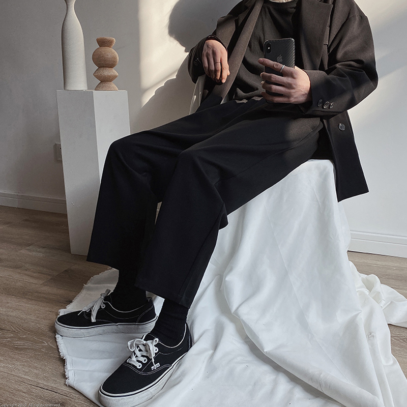 Quần tây công sở kiểu dáng thời trang thanh lịch dành cho nam