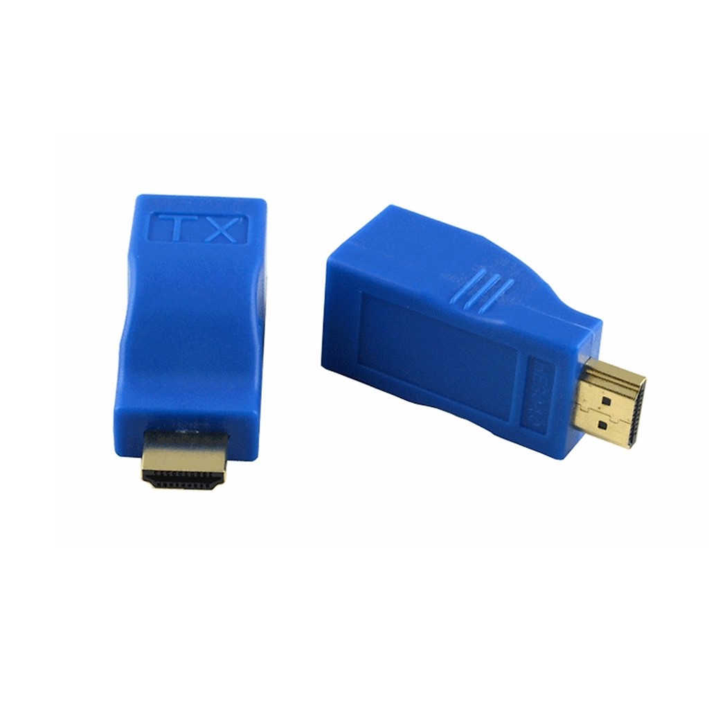 Bộ kéo dài HDMI Extender 30m qua cáp mạng Cat5E,6 chuẩn RJ45 TTBO's