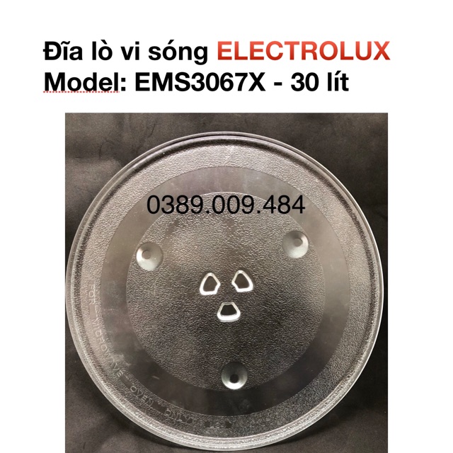 Đĩa quay lò vi sóng Electrolux EMS3067X - 30 lít