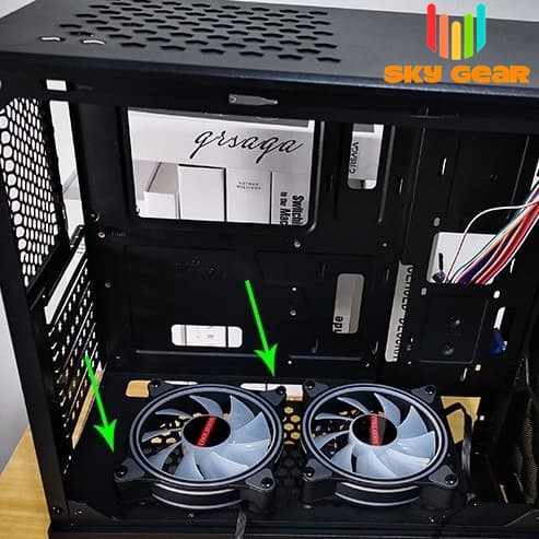 Bộ Ốc Bắt Quạt, Fan Case Vào Rad Radiator Tản Nhiệt Nước, Lắp Fan Led RGB Vào Case