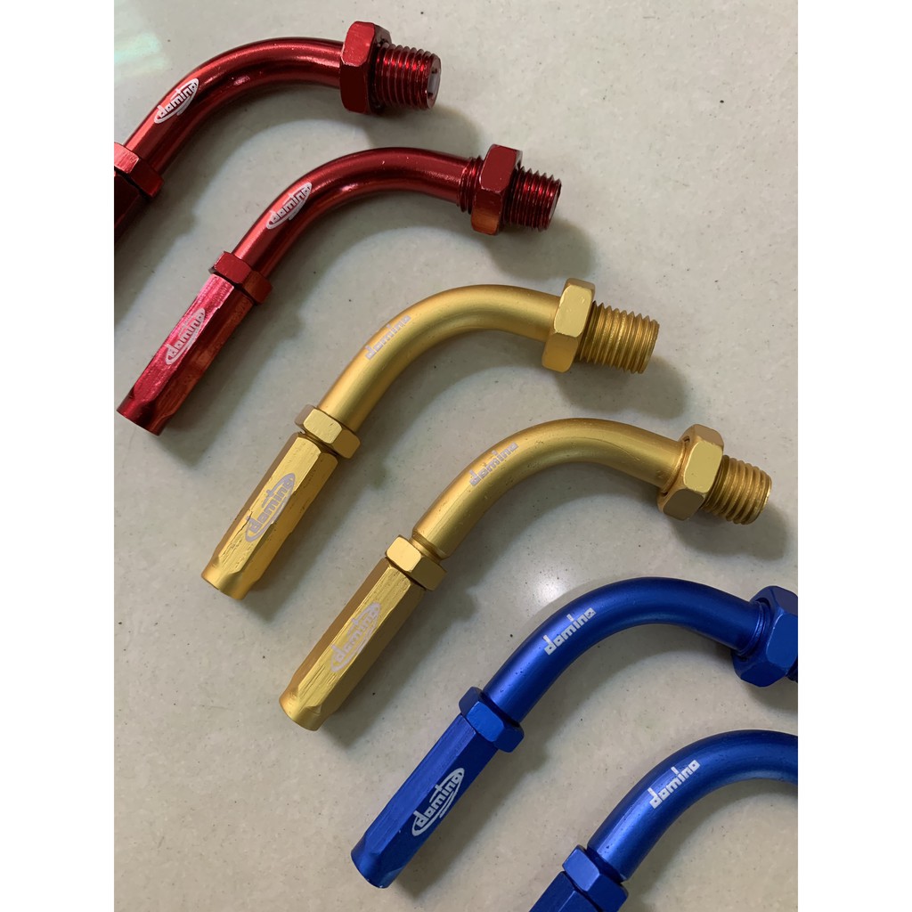 Ống Ga Nhôm CNC Domino gắn mọi loại xe máy  không có màu titan