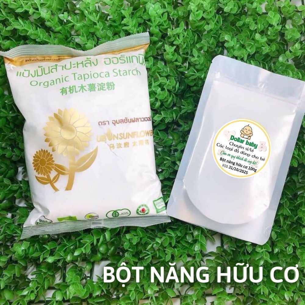 Bột năng hữu cơ Thái Lan 400g (tách lẻ 100g)