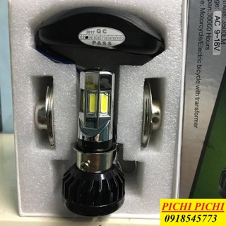 ĐÈN XE MÁY 6 TIM LED SIÊU SÁNG