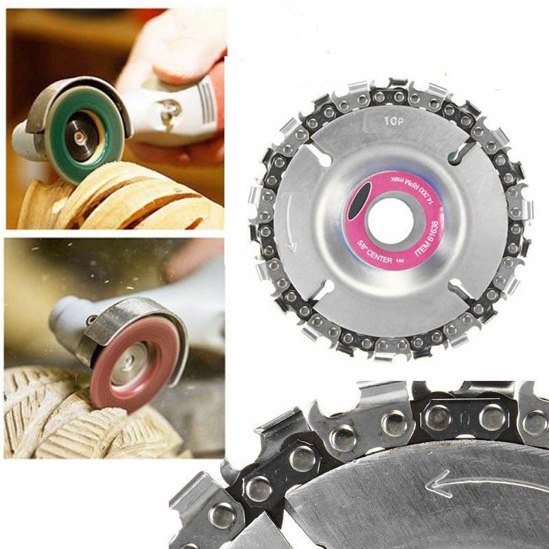 Lưỡi cắt gỗ dây xích - Chuyên Phay Mài Khắc Mỹ Nghệ đa năng 105mm