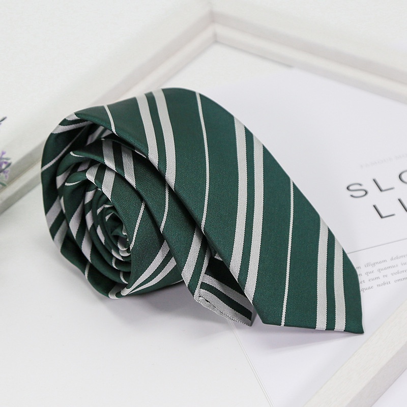 Cà Vạt Họa Tiết Kẻ Sọc Hóa Trang Harry Potter Cho Nam