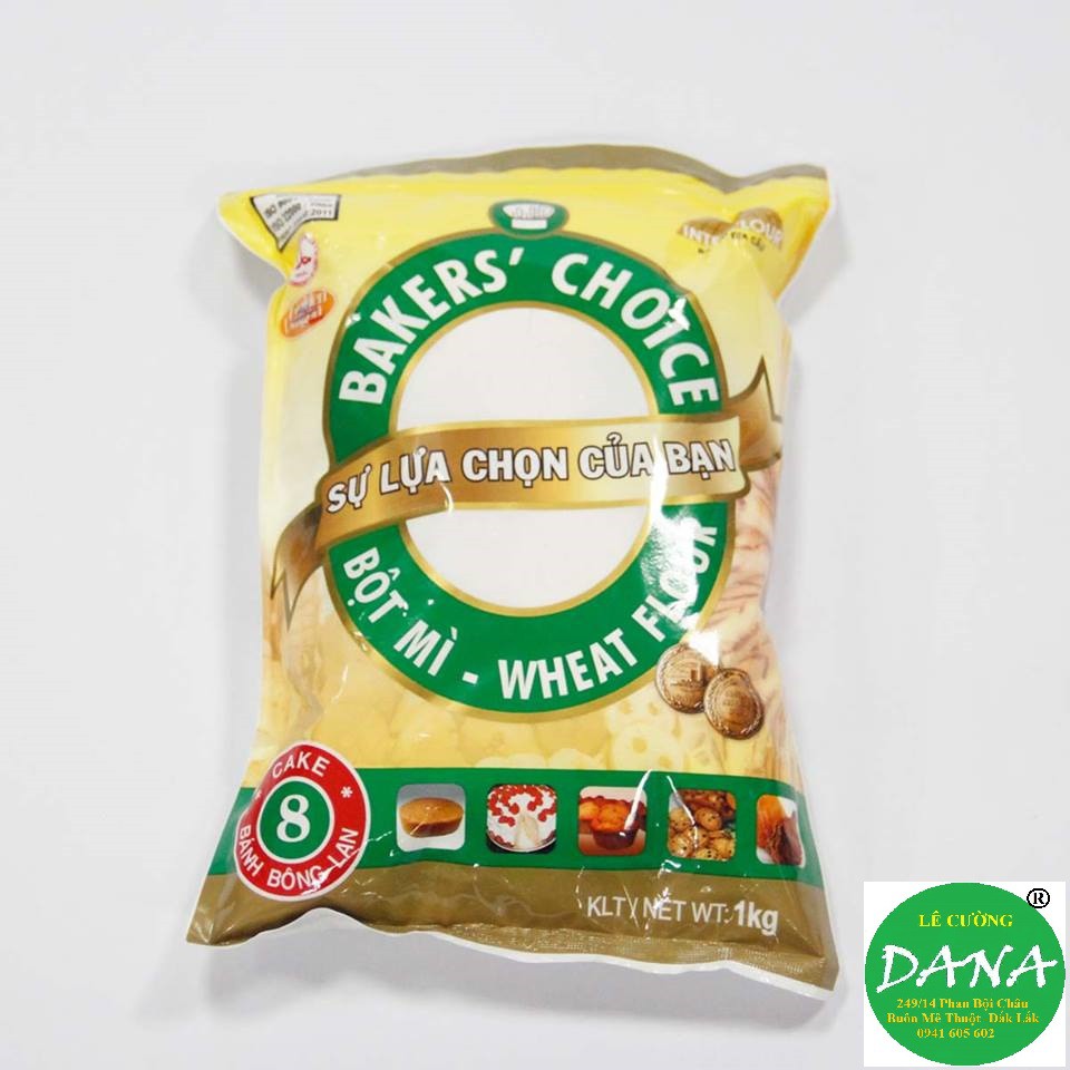 Bột mì baker choice số 8 1kg