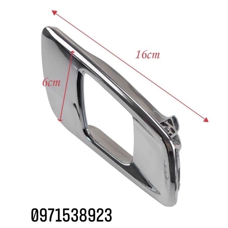 Tay mở cửa trong trái phải mạ crom FORD RANGER BT-50 2012-2021 Wildtrak. FORD EVEREST 2016-2021