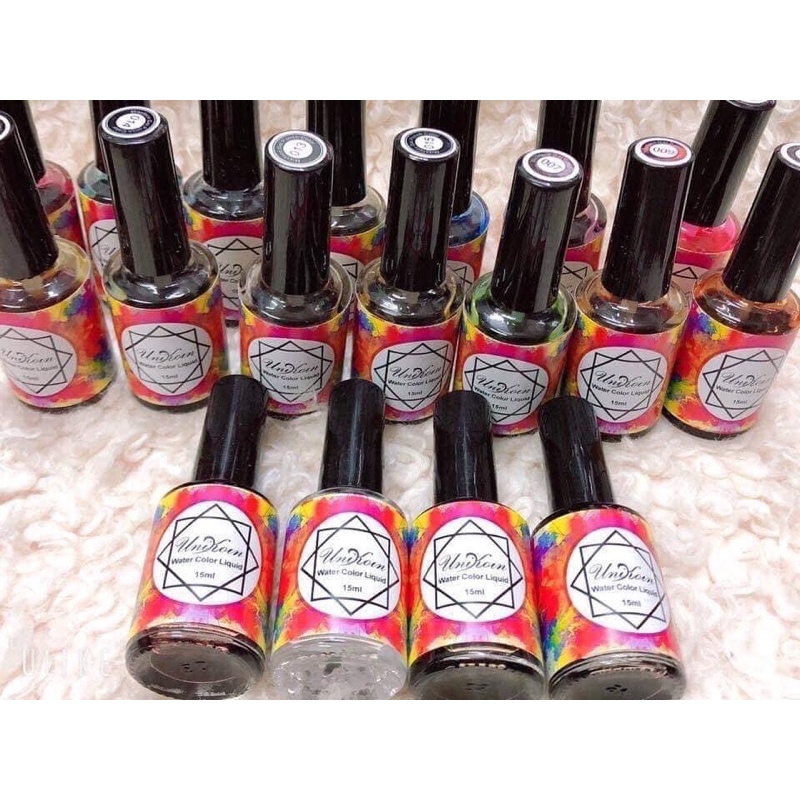 set cồn loang cocomino 18 chai - cồn loang nail