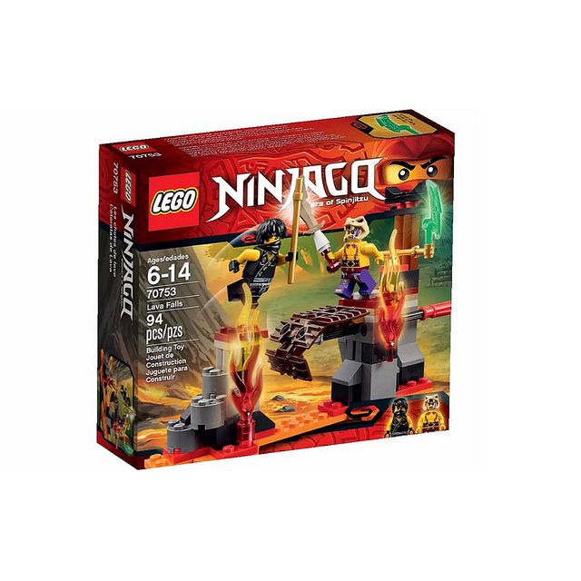 Lego Ninjago 70753 - Thác nham thạch (94 pcs)