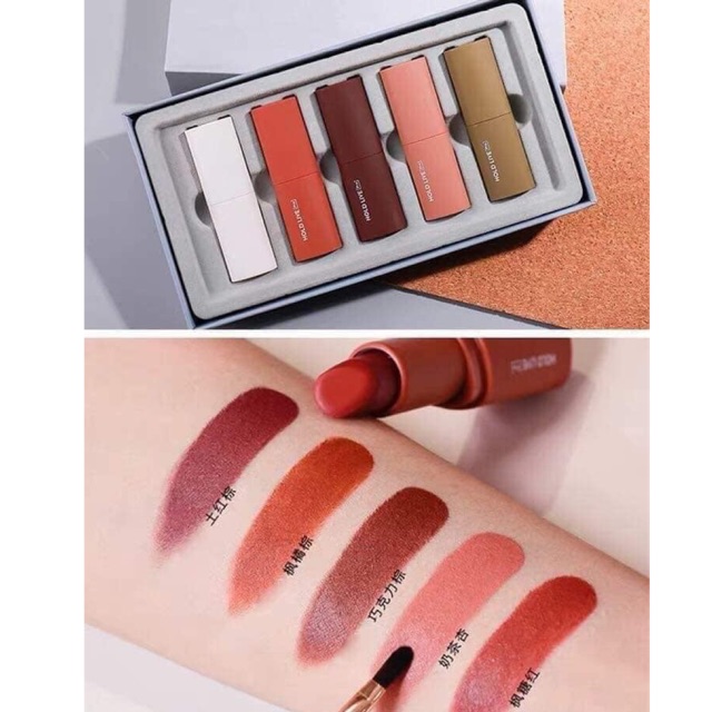 Set Son Thỏi HOLD LIVE Siêu Lỳ Màu Đẹp Chính Hãng Xịn giá sale