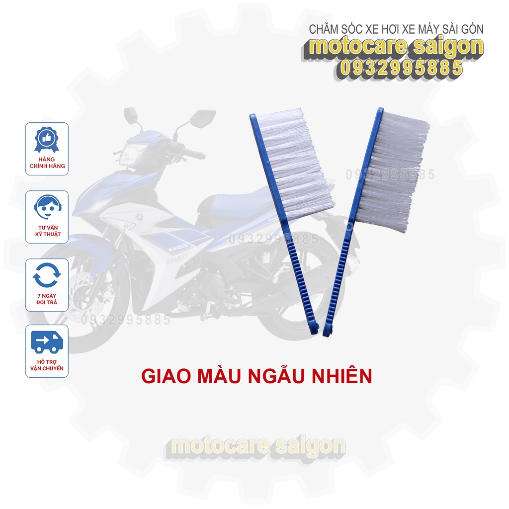 Bộ Dụng Cụ 7 Món rửa xe ô tô xe máy tại nhà