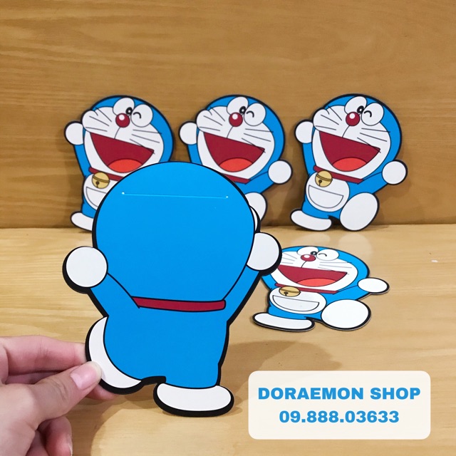 Bộ 5 Bao Lì Xì 3D Doremon Doraemon