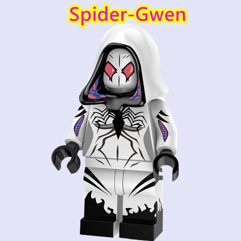 Bộ đồ chơi khối lắ́p ráp Lego mô hình nhân vật Spider Man Gwen Michel Jones trong Avengers Endgame