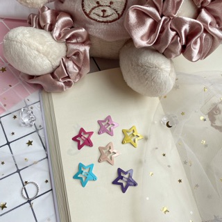Set 6 kẹp tóc màu sắc
