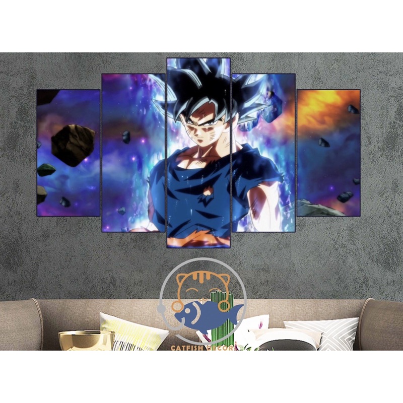 TRANH DÁN TƯỜNG trang trí phòng 7 viên ngọc rồng DRAGON BALL - BỘ 3