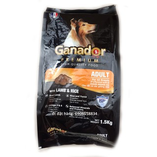 [Freeship HCM] Combo 10.5kg Ganador Cừu (7 gói 1,5kg) Thức ăn cho chó của Pháp