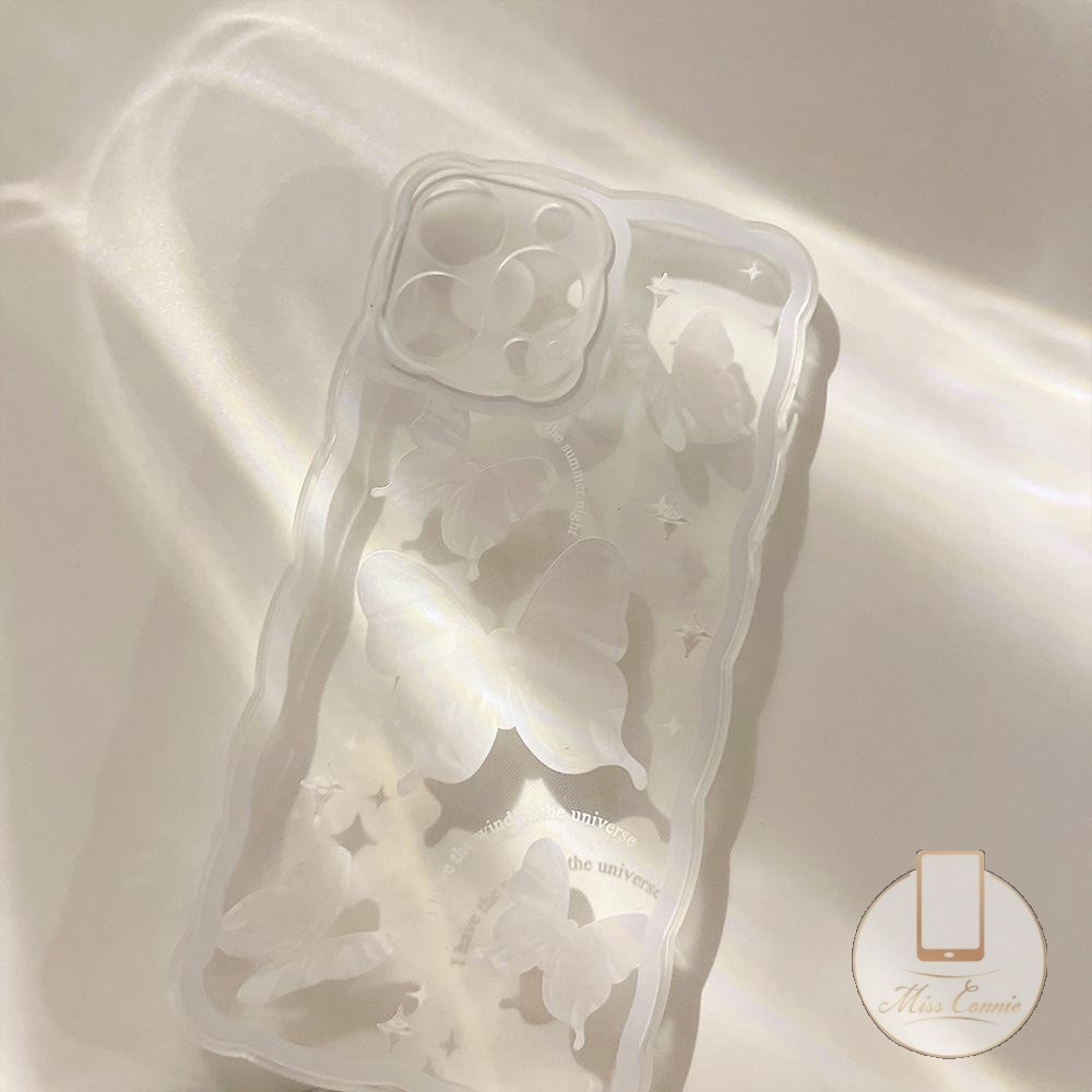 Ốp Điện Thoại Tpu Mềm Trong Suốt Hình Hoa Bướm Cho iPhone 11 7Plus 8Plus XR X XS Max 12 13 11 Pro Max 6 6S Plus 7 8 SE 2020