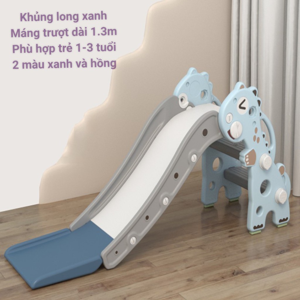 Cầu Trượt Cho Bé có bóng rổ