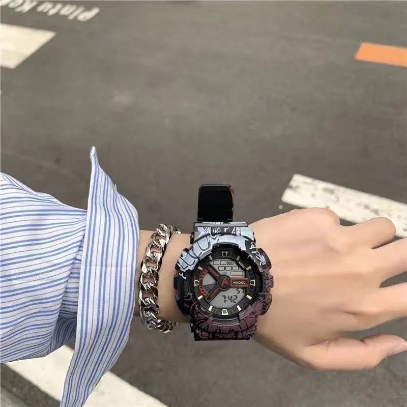 Đồng hồ điện tử nam nữ Sport S64 thể thao cá tính, kiểu dáng độc lạ, đa chức năng, chống nước tốt | BigBuy360 - bigbuy360.vn