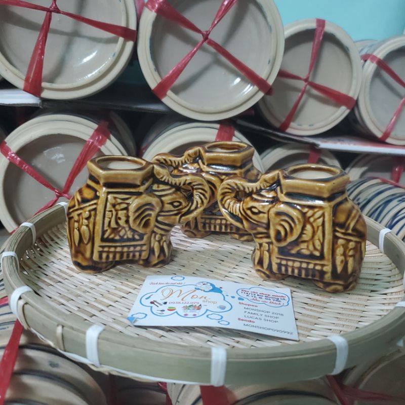 💢💥Ống Tăm Con Voi Hoặc Để Nĩa Nhỏ (Mẫu Xưa)💢💥