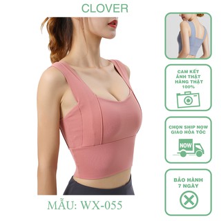 Áo Bra Nữ Cotton Nữ 🌷FREESHIP🌷 WX-055 Áo Tập Gym Nữ Chất Liệu Su Cao Cấp Mát Lạnh Nhập Khẩu Châu Âu