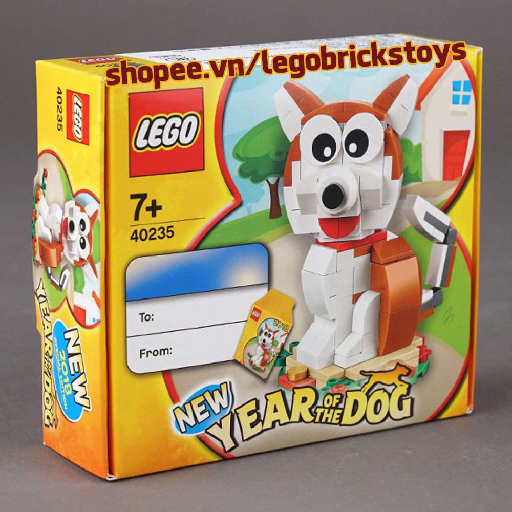 LEGO 40235 Cún Con Tết Mậu Tuất - Year of the Dog