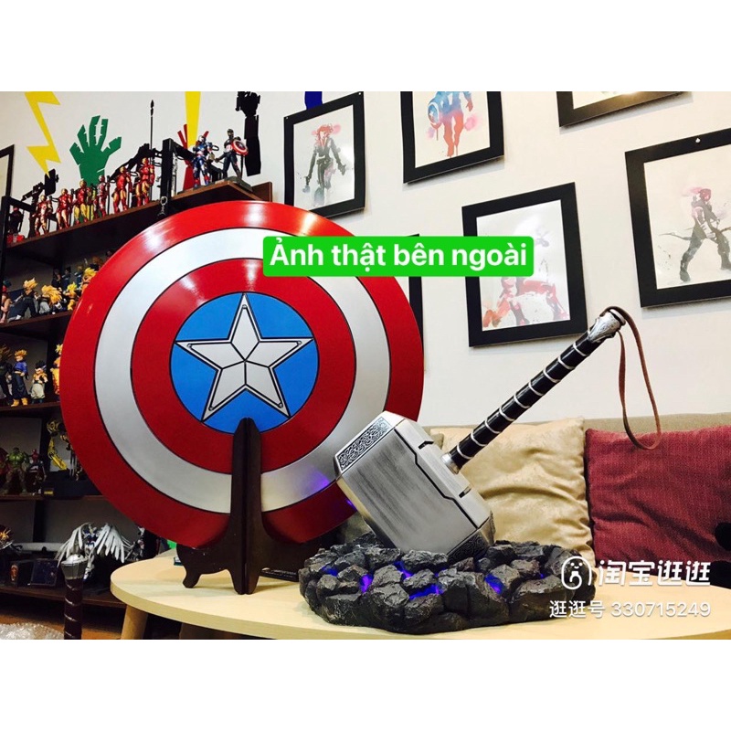 Mô hình chính hãng Avengers. Búa của Thor Thần Sấm Sét. Có loa ko dây buetooth.
