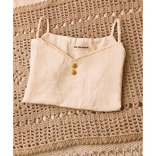 Áo 2 dây linen