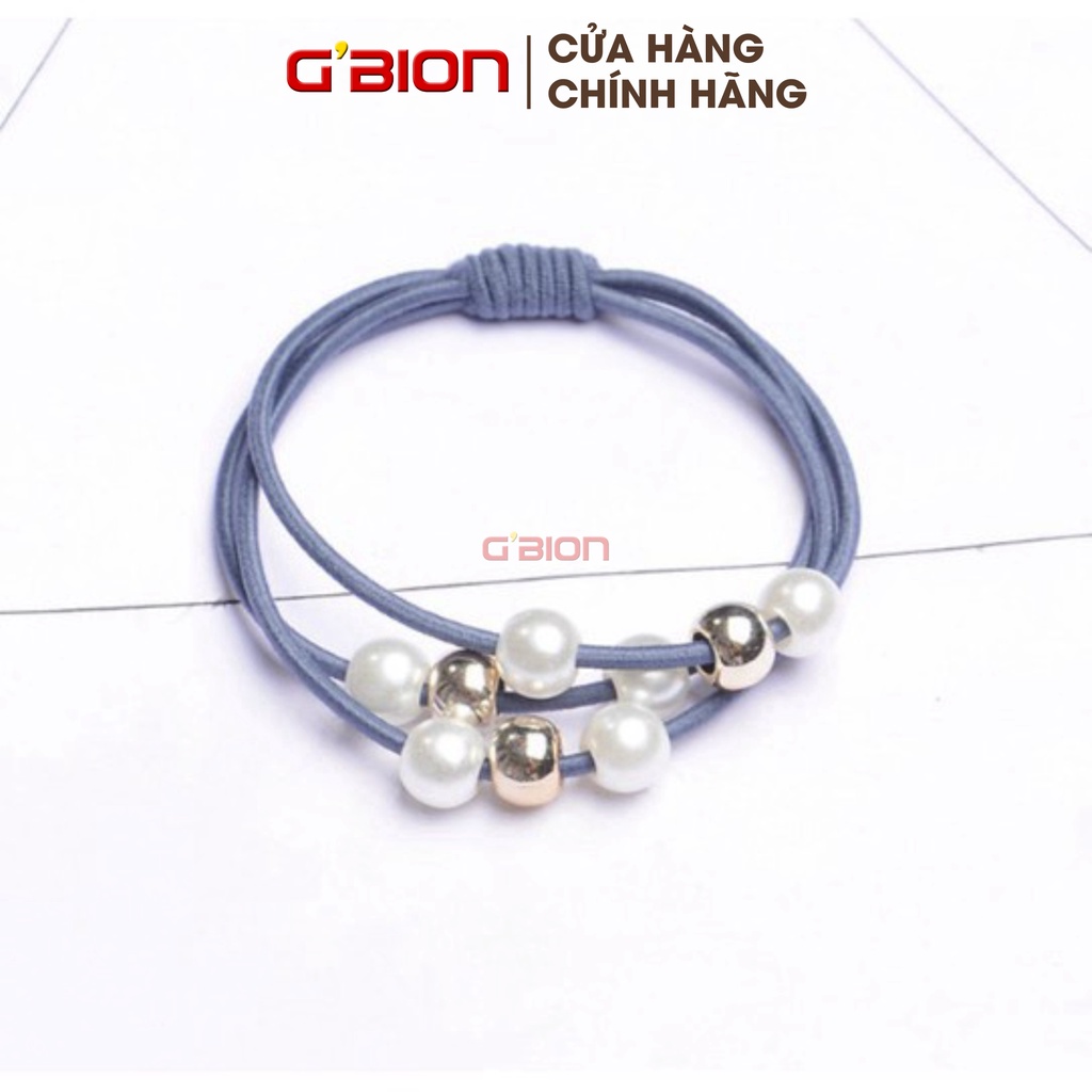Buộc tóc đính đá nhân tạo 3 dây, NPP GBION